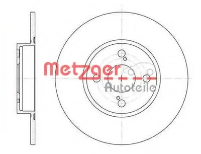 Тормозной диск REMSA METZGER купить