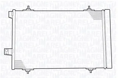 Конденсатор, кондиционер MAGNETI MARELLI купить
