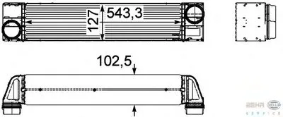 Интеркулер BEHR HELLA SERVICE купить