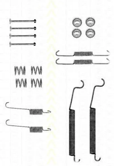 Комплектующие, тормозная колодка TRISCAN купить