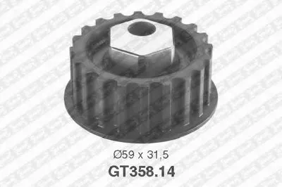 Натяжной ролик, ремень ГРМ SNR купить