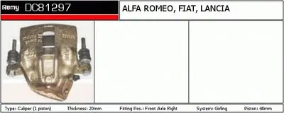 Тормозной суппорт Remanufactured REMY (Multiline) DELCO REMY купить