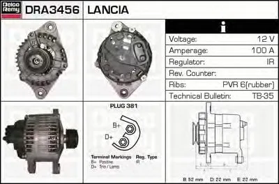 Генератор Remanufactured REMY (Light Duty) DELCO REMY купить