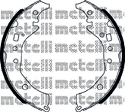 Комплект тормозных колодок METELLI купить