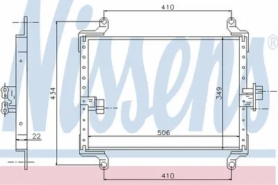 Конденсатор, кондиционер NISSENS купить