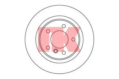 Тормозной диск NK купить