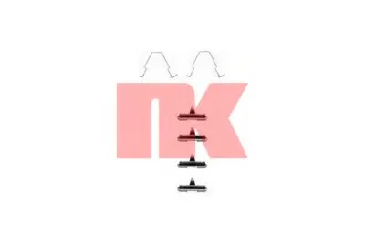 Комплектующие, колодки дискового тормоза NK купить