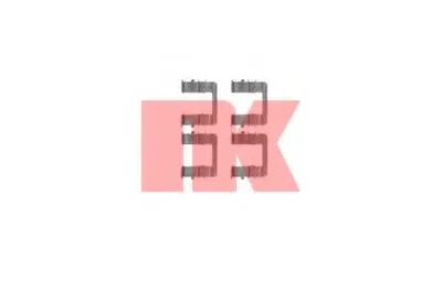 Комплектующие, колодки дискового тормоза NK купить