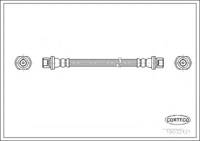 Тормозной шланг CORTECO купить
