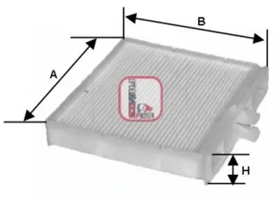 Фильтр, воздух во внутренном пространстве SOFIMA купить