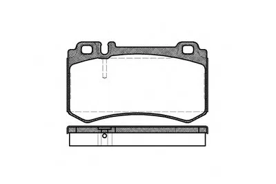 Комплект тормозных колодок, дисковый тормоз WOKING купить