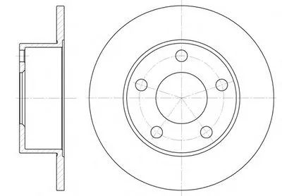 Тормозной диск REMSA купить