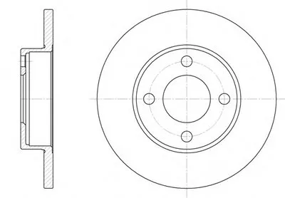 Тормозной диск REMSA купить
