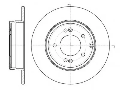 Тормозной диск REMSA купить