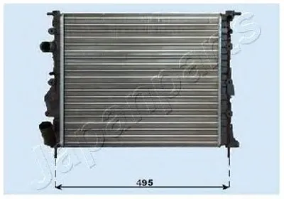 Радиатор, охлаждение двигателя JAPANPARTS купить