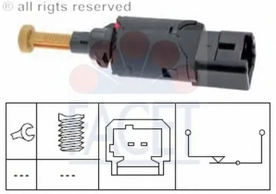 Выключатель фонаря сигнала торможения FACET купить