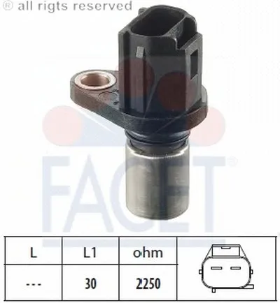 Датчик, положение распределительного вала FACET купить