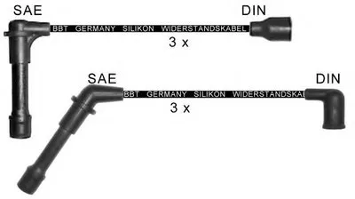 Комплект проводов зажигания BBT купить
