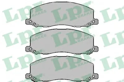 Комплект тормозных колодок, дисковый тормоз LPR купить