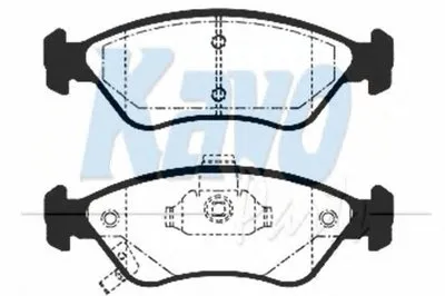 Комплект тормозных колодок, дисковый тормоз MK KASHIYAMA KAVO PARTS купить