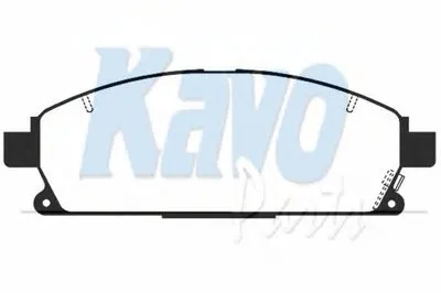 Комплект тормозных колодок, дисковый тормоз MK KASHIYAMA KAVO PARTS купить