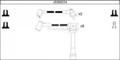 Комплект проводов зажигания NIPPARTS купить