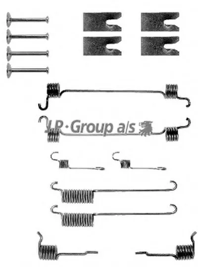 Комплектующие, тормозная колодка QH JP GROUP купить
