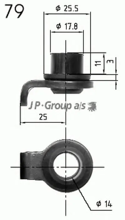 Газовая пружина, крышка багажник QH JP GROUP купить