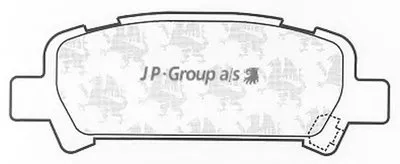 Комплект тормозных колодок, дисковый тормоз QH JP GROUP купить