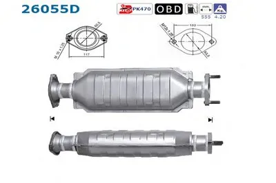 Катализатор для переоборудования AS купить
