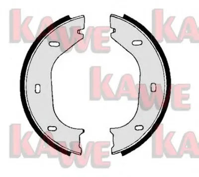 Комплект тормозных колодок, стояночная тормозная система KAWE купить