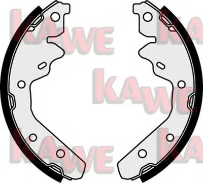 Комплект тормозных колодок KAWE купить