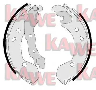 Комплект тормозных колодок KAWE купить
