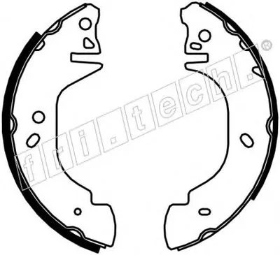 Комплект тормозных колодок fri.tech. купить