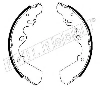 Комплект тормозных колодок fri.tech. купить