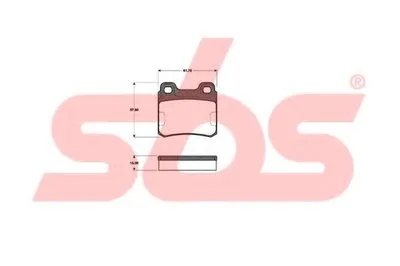 Комплект тормозных колодок, дисковый тормоз sbs купить