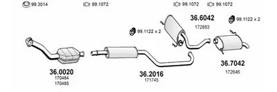 Система выпуска ОГ ASSO купить