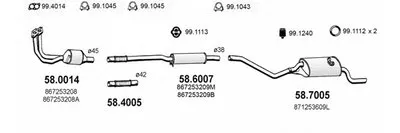 Система выпуска ОГ ASSO купить