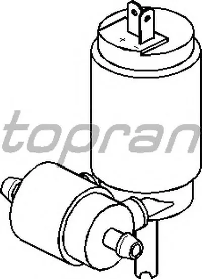 Водяной насос, система очистки окон TOPRAN купить