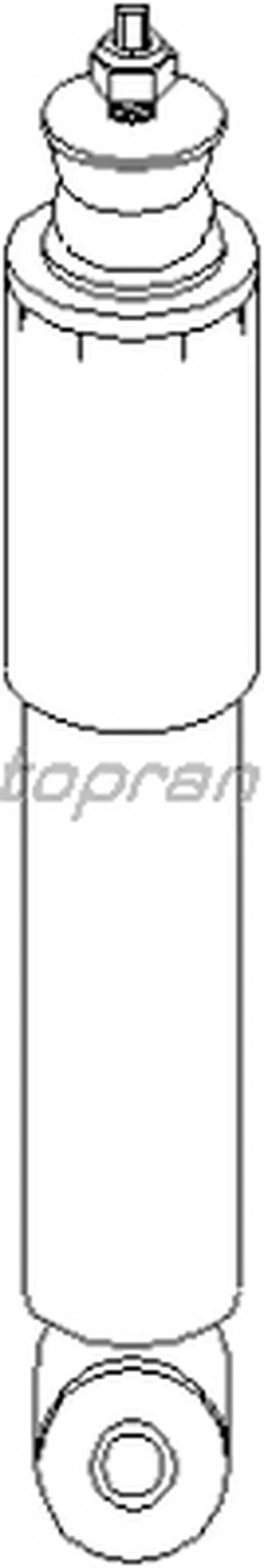 Амортизатор TOPRAN купить