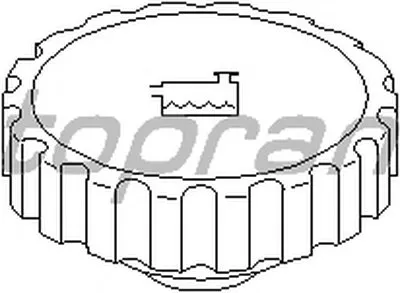 Крышка, резервуар охлаждающей жидкости TOPRAN купить