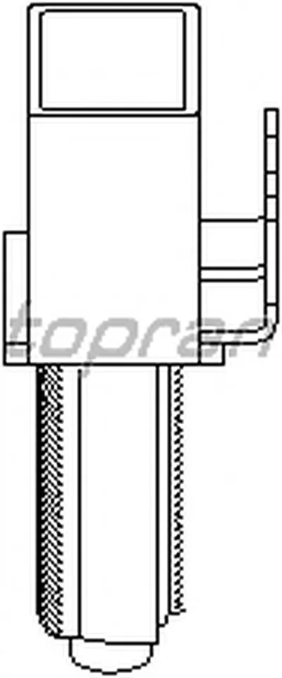 Выключатель фонаря сигнала торможения TOPRAN купить