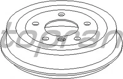 Тормозной барабан TOPRAN купить