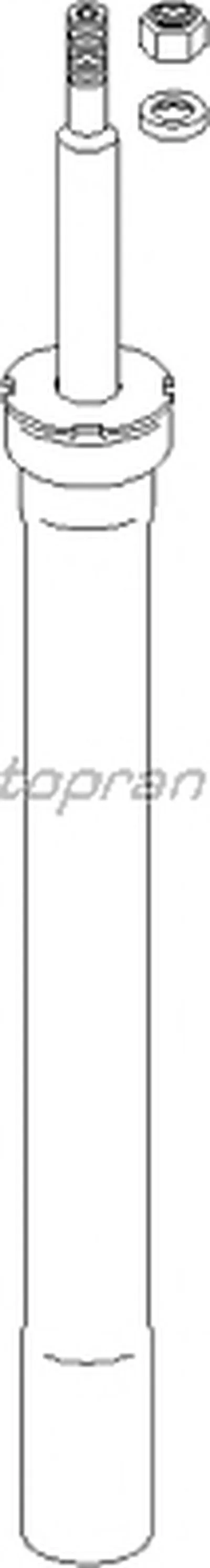 Амортизатор TOPRAN купить