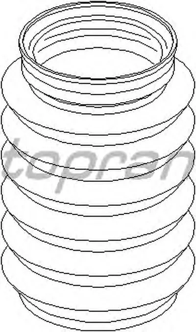 Защитный колпак / пыльник, амортизатор TOPRAN купить