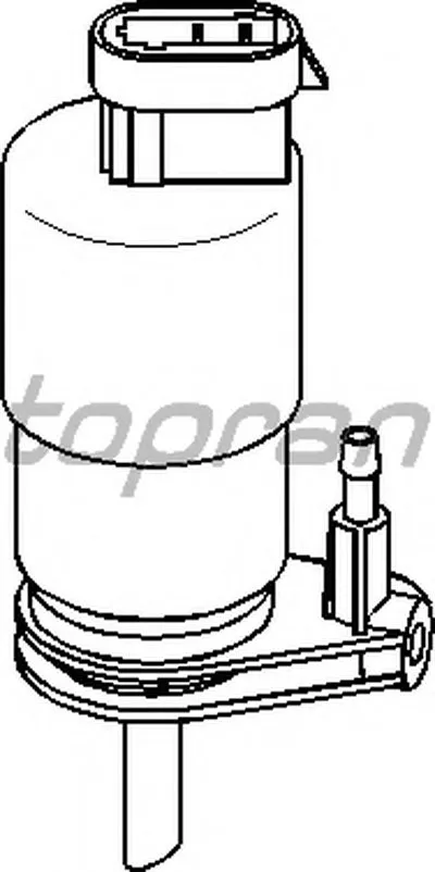 Водяной насос, система очистки окон TOPRAN купить