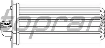 Теплообменник, отопление салона TOPRAN купить