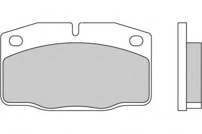 Комплект тормозных колодок, дисковый тормоз E.T.F. купить