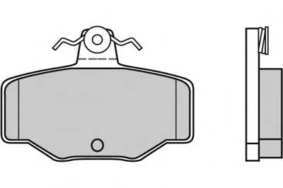 Комплект тормозных колодок, дисковый тормоз E.T.F. купить