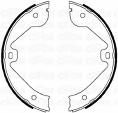 Комплект тормозных колодок, стояночная тормозная система CIFAM купить